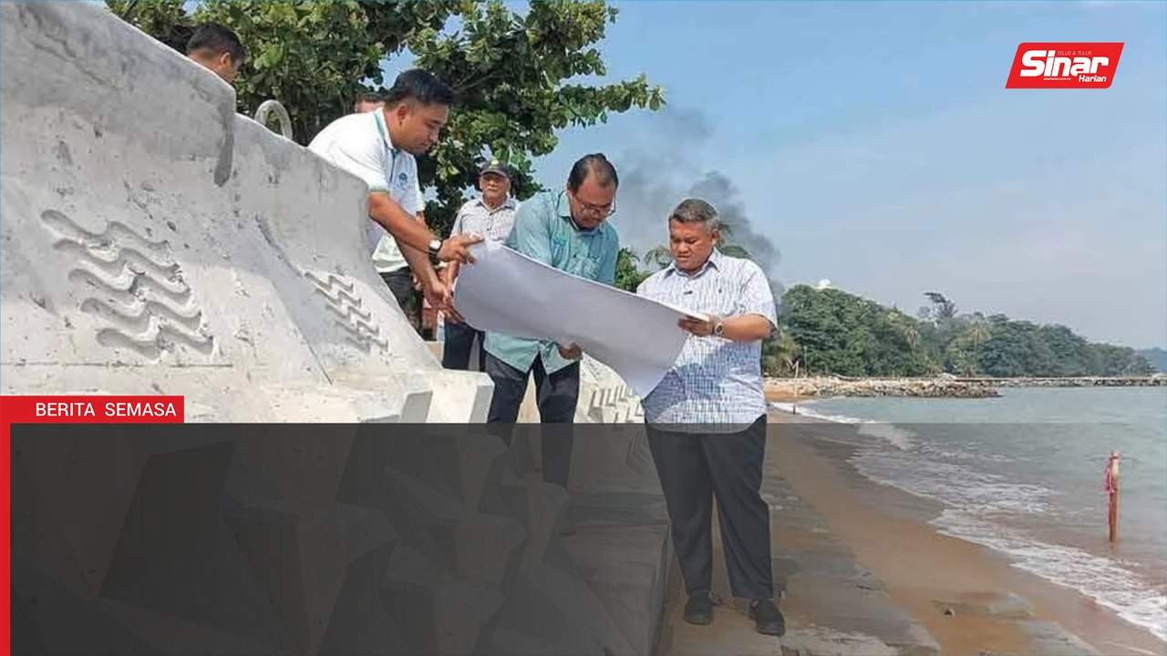 Kerajaan negeri nafi projek naik taraf benteng pantai lewat, dihentikan