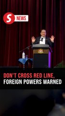 Do not cross the ‘red line’, Anwar warns foreign powers including US