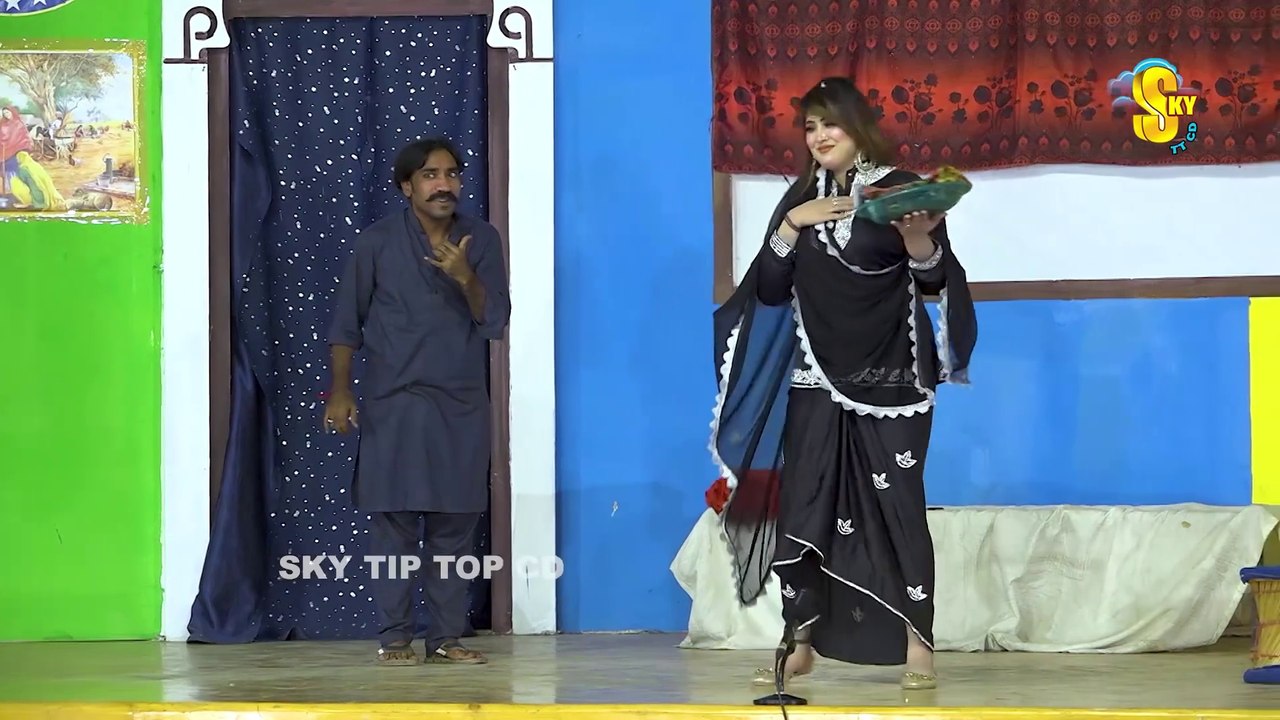 Nadeem Chitta and Goshi 2   Sana Khan   New Stage Drama 2023   Butt Bahdur #comedy #comedyvideo