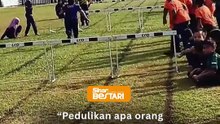 Meriah! Gelagat comel murid warnai Hari Sukan sekolah