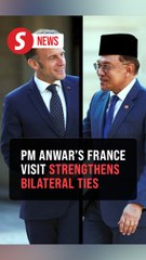 PM Anwar held talks with Macron during brief France stopover, Dewan Rakyat told