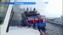 Hundreds rescued from Indonesia passenger ferry blaze