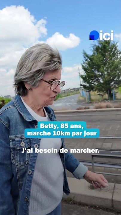 "J'ai besoin de marcher, si je reste assise chez moi ça ne va pas" Betty 85 ans