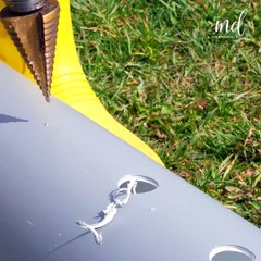 How to install perforated pipe