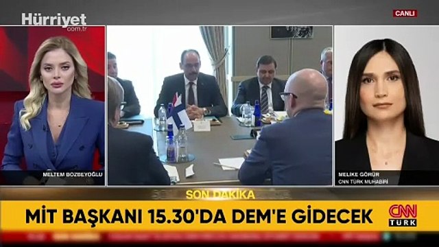 MİT Başkanı Kalın, AK Parti ve DEM Parti'yi ziyaret edecek