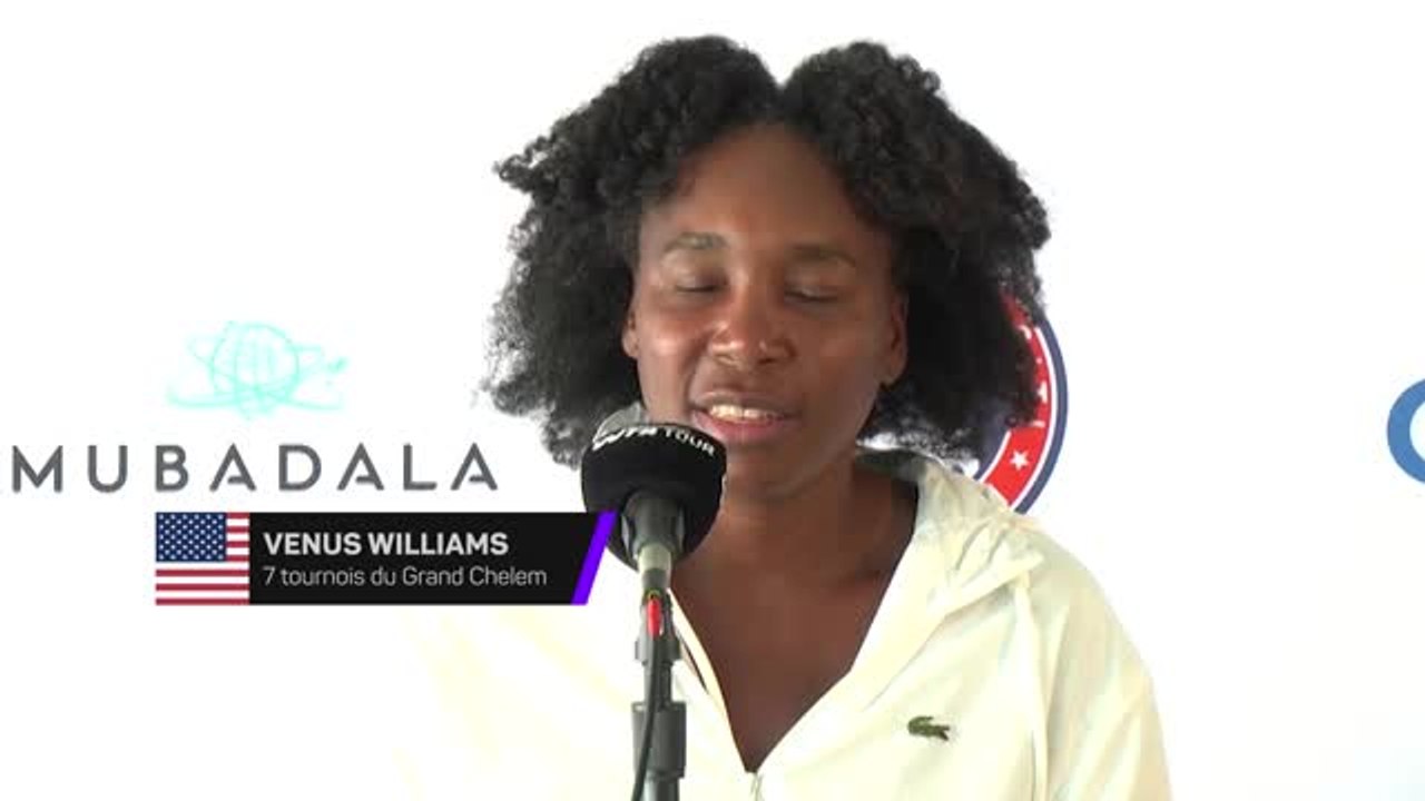 Washington - Venus Williams : “Croire en moi, c’est ça ma définition du succès”