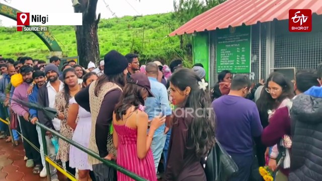 Tamil Nadu: Tourists Flock To Pykara Waterfalls As Dam Water Release Turns It Into A Visual Treat