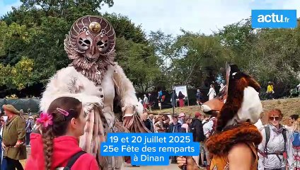 A Dinan la Fête des remparts 2025