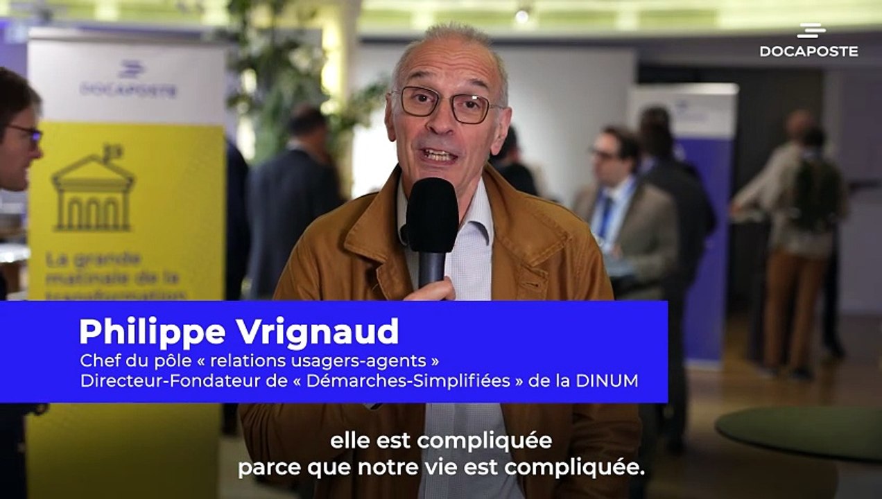 Grande matinale de la transformation numérique de l’action publique : la parole à Philippe Vrignaud