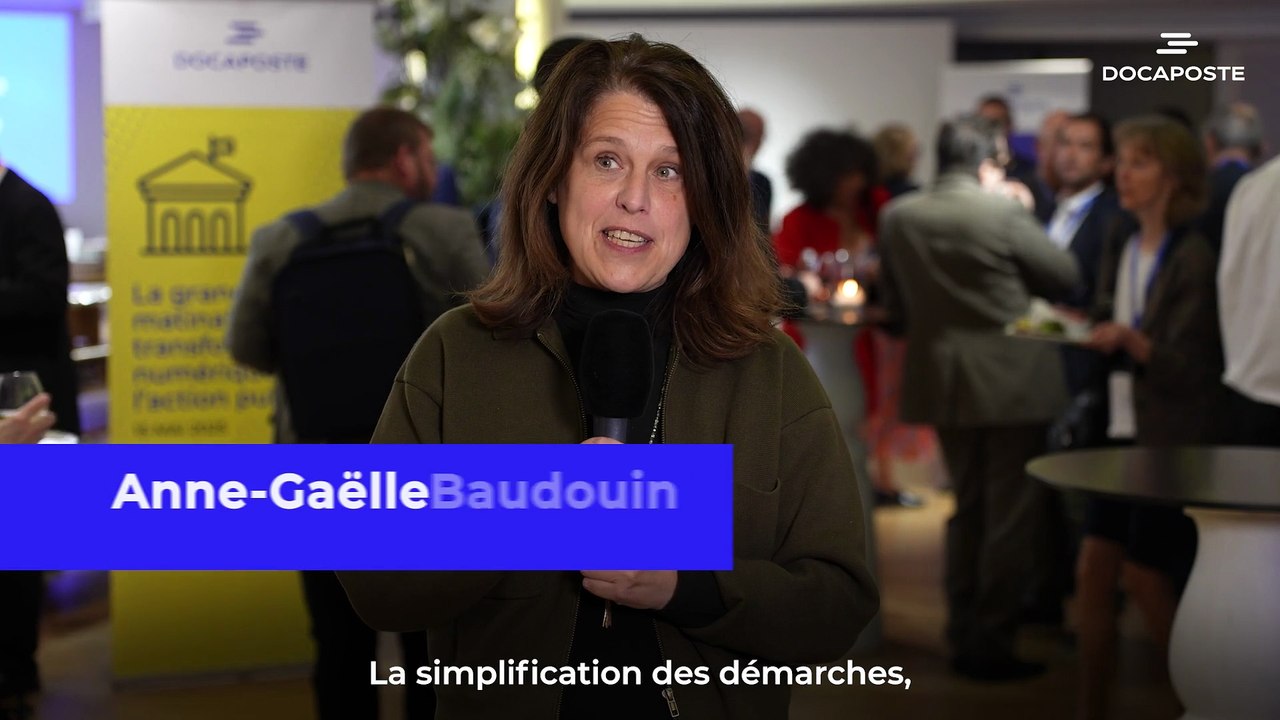 Grande matinale de la transformation numérique de l’action publique : la parole à Anne-Gaëlle Baudoin