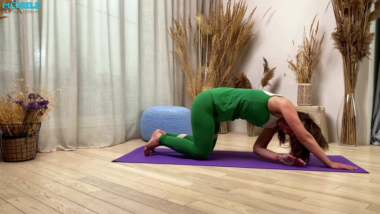 Thread the Needle Exercise – Relieve Shoulder & Back Tension