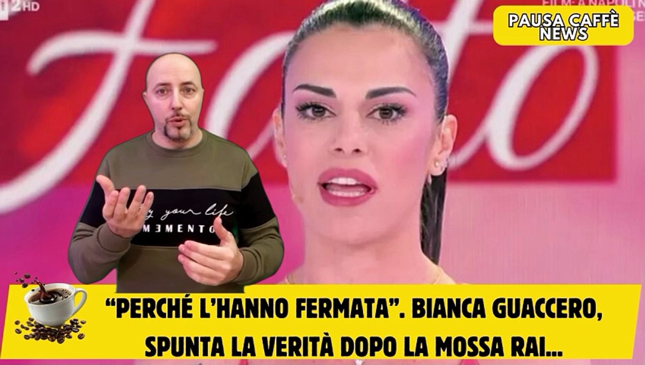 “Perché l’hanno fermata”. Bianca Guaccero, spun...