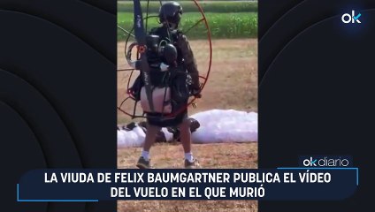 La viuda de Felix Baumgartner publica el vídeo del vuelo en el que murió