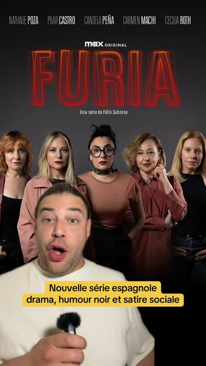 Aujourd’hui on regarde Furia cette nouvelle série espagnole qui est un mélange de drama, d’humour noir et de satire sociale disponible sur HBO Max.On suit 5 femmes bien différentes et leurs histoires se croisent en mode effet papillon.