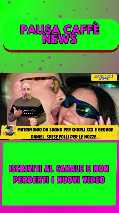 Matrimonio da sogno per Charli XCX e George Daniel, spese folli per le nozze..