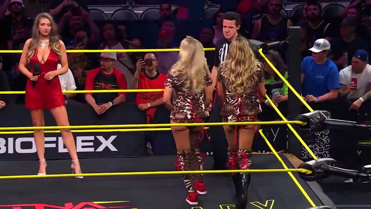 FULL MATCH - The Elegance Brand (Ash by Elegance & Heather by Elegance) vs. The IInspiration (Cassie Lee & Jessica McKay) - TNA Knockouts World Tag Team Championship - TNA Slammiversary 2025 Pre-Show