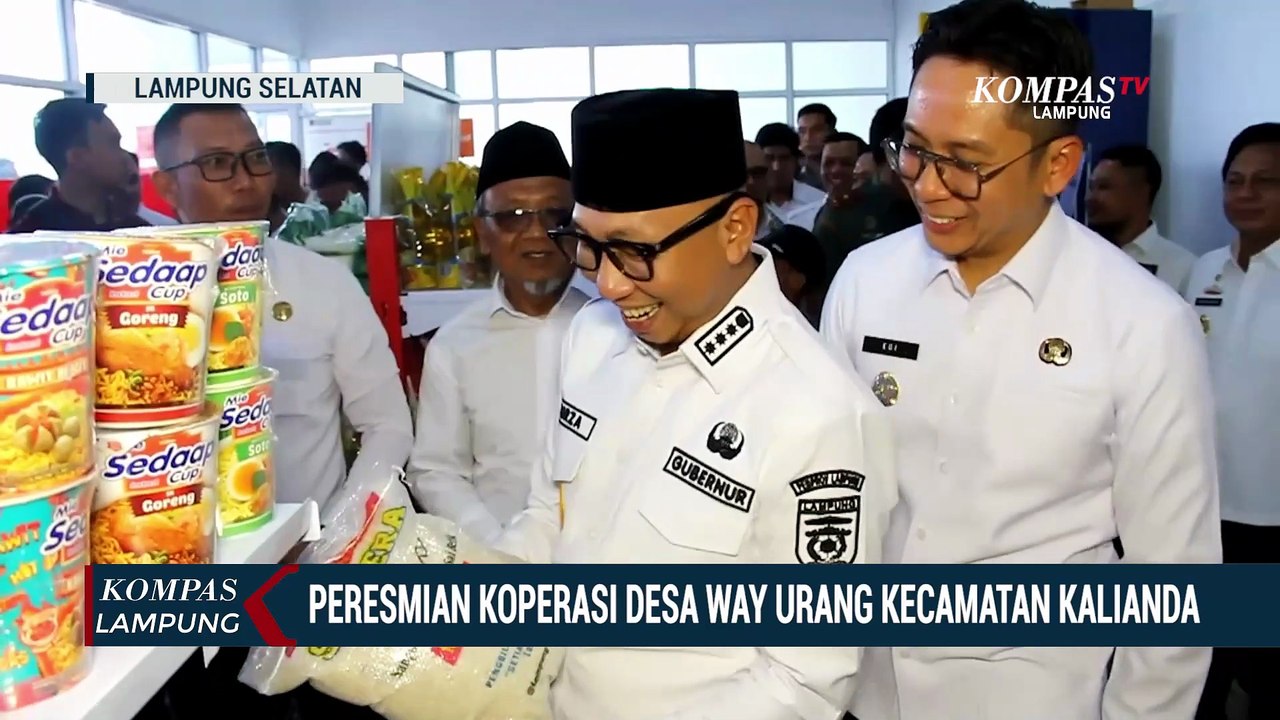 Peresmian Koperasi Desa Way Urang Kecamatan Kalianda