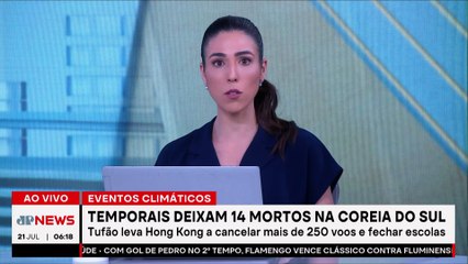 Coreia do Sul registra 14 mortos após maior tempestade em 120 anos