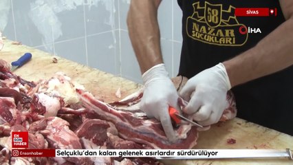 Sivas'ta Selçuklu'dan kalan gelenek asırlardır sürdürülüyor
