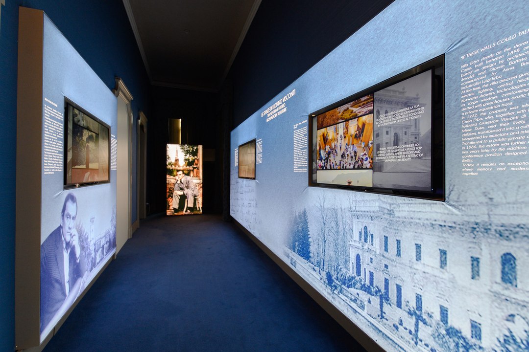 Nelle Stanze di Luchino Visconti, a Villa Erba (Cernobbio, Como): il video