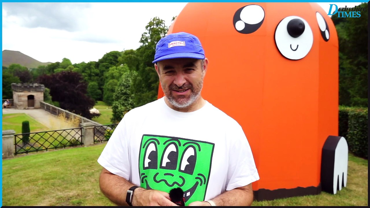 international artist Bruce Asbestos, unveils ‘Pepperpot the Mole’ at Ilam Park