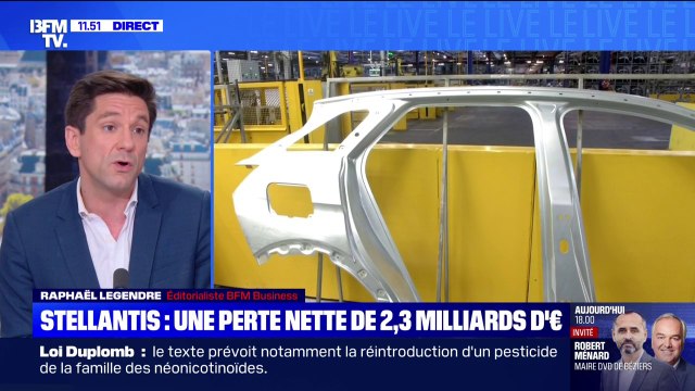 Stellantis accuse une perte nette de 2,3 milliards d'euros au premier semestre 2025