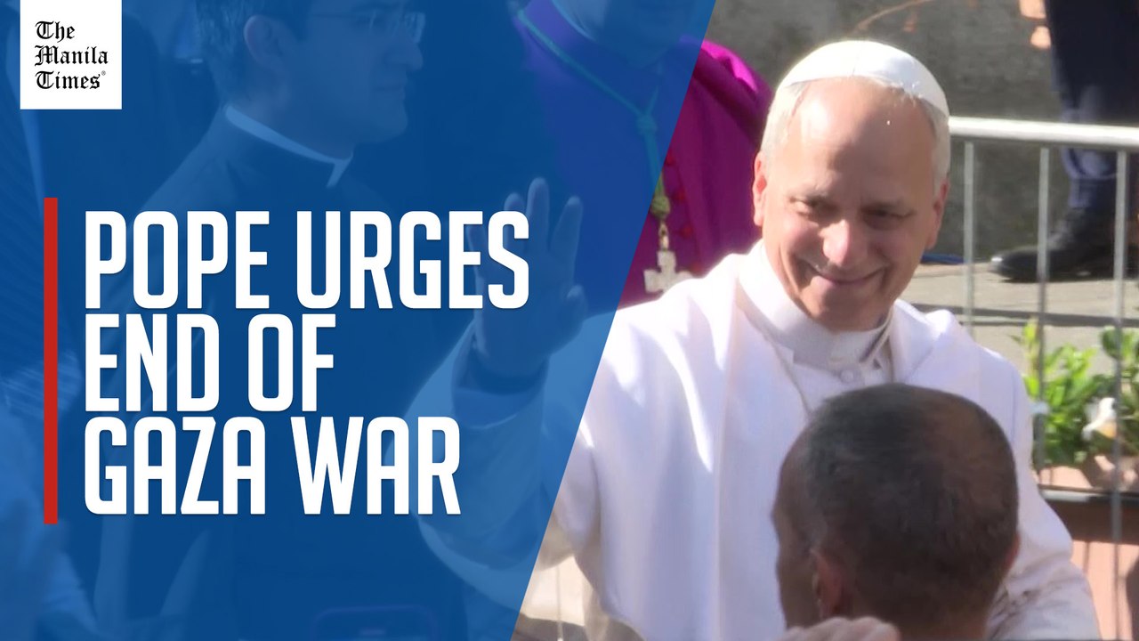 Pope urges immediate end to 'barbarity' of Gaza war