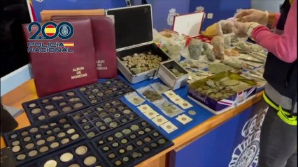 Siete detenidos en Sevilla, Córdoba y Jaén por venta de 3.200 piezas arqueológicas procedentes de expolio