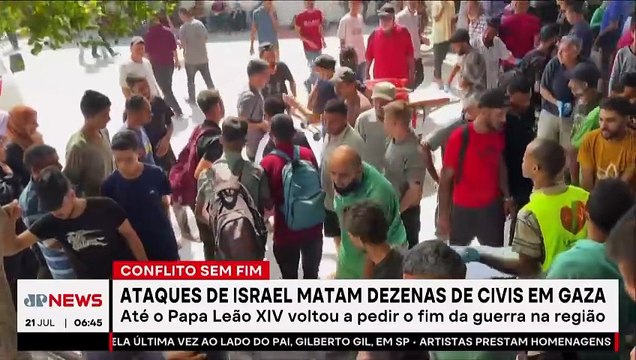 Ataques de Israel deixam dezenas de mortos na Faixa de Gaza