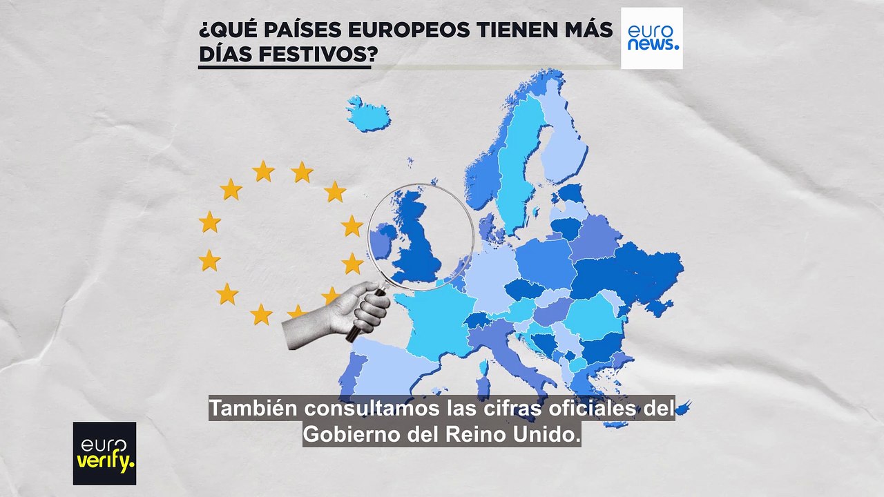 Euroverify: ¿Qué país europeo tiene más días festivos?