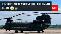 Je gelooft nooit wat deze RAF Chinook kan tillen! 😱🚁