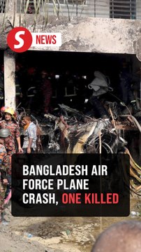 One killed as Bangladesh air force plane crashes into college campus