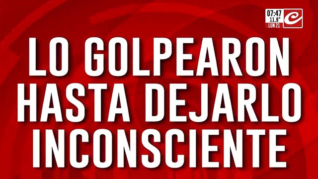 Tremendo: lo emboscaron y lo molieron a golpes para robarle todo