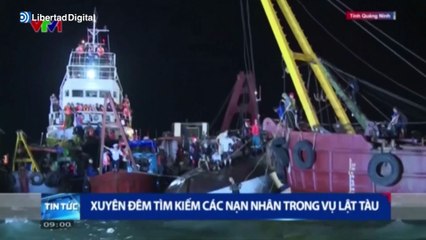 Al menos 38 muertos al naufragar un barco turístico en Vietnam