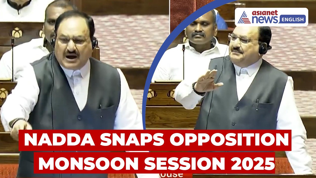 JP Nadda Loses Cool, Warns Opposition Not to Shout in Rajya Sabha
