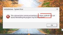 How to Fix steam_api64.dll was not found and missing Error on Windows 11 / 10 / 8 / 7 ✔️