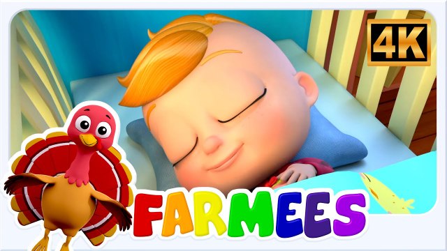 Rock A Bye Baby | Farmees Nursery Rhymes & Baby Lullabies | Kids Songs & Bedtime Music