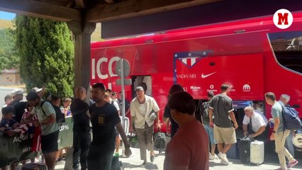 El Atlético ya está en Los Ángeles de San Rafeal