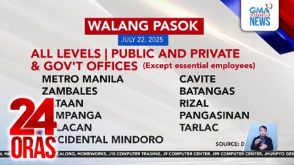 DepEd sa publiko - ‘Wag i-pressure ang LGU na mag-suspend dahil posibleng magkaroon ng learning loss | 24 Oras