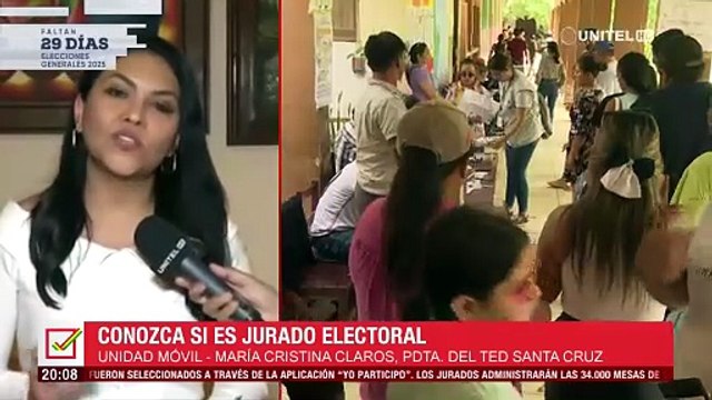 Elecciones: Desde este lunes se puede presentar excusas, si fue elegido jurado electoral