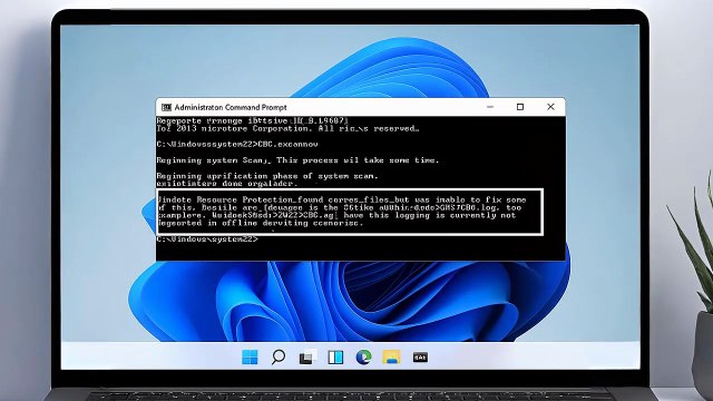 How To Fix Windows Resource Protection Found Corrupt Files But Was Unable To Fix Some Of Them Error | SFC / Scannow CMD Windows 11/10/8/7 ✔️