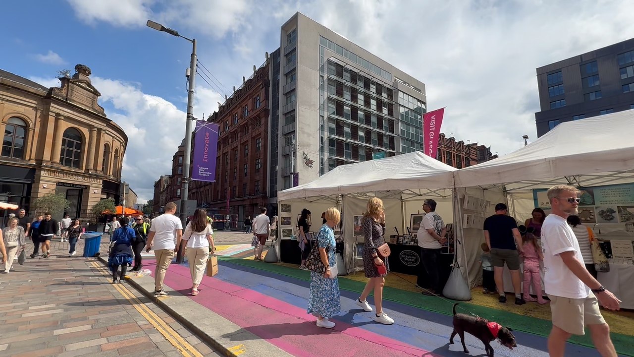 The Merchant City Festival takes place as part of Glasgow 850 celebrations