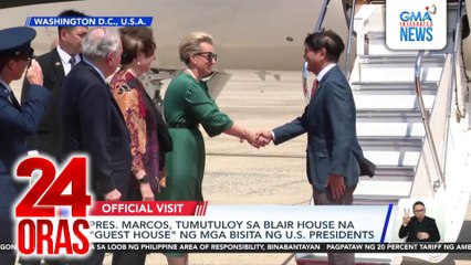 Pres. Marcos, tumutuloy sa Blair house na "guest house" ng mga bisita ng U.S. Presidents | 24 Oras