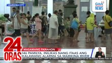 346 pamilya, inilikas nang itaas ang ikalawang alarma sa Marikina River | 24 Oras