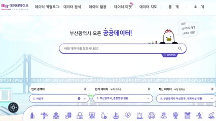 [부산] 데이터 통합플랫폼 '빅-데이터웨이브' 본격 운영 / YTN