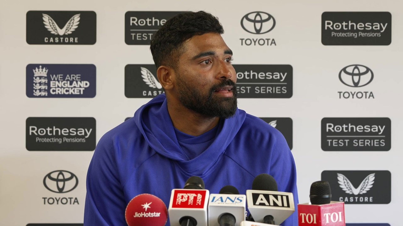 Siraj on enjoying his cricket ahead of fourth England - India test