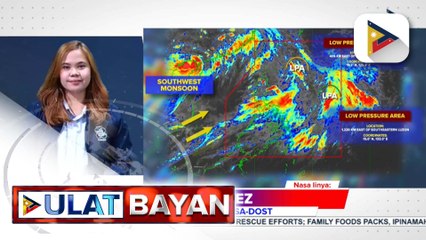 PAGASA: 2 LPA, binabantayan sa loob ng PAR