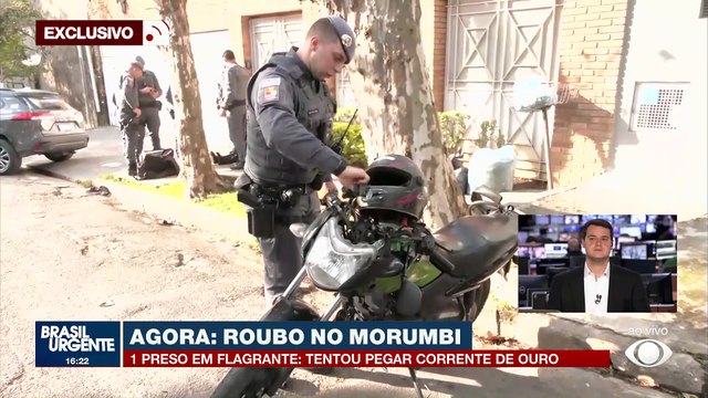 Criminoso é preso após tentar roubar corrente de ouro em SP
