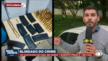 Blindado do crime é encontrado após perseguição em São Paulo