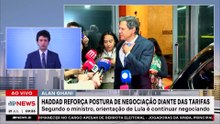 Haddad reforça postura de negociação após tarifa de Trump ao Brasil; Ghani e Kobayashi analisam